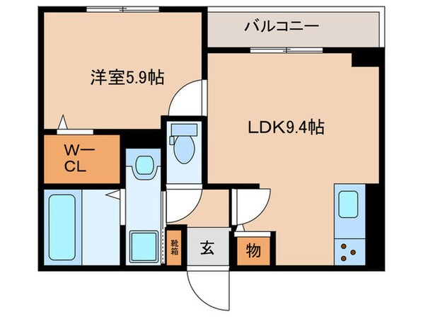 カーサの物件間取画像